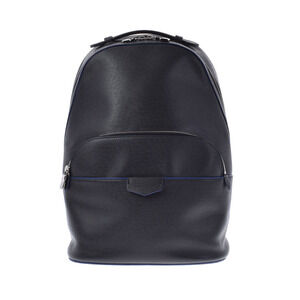 Louis Vuitton Taiga Anton Backpack Noir Black Leather Daypack